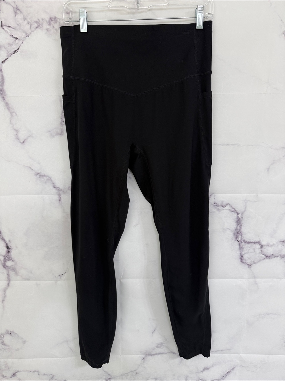 HALARA High Rise Side Pocket Leggings Black Size L Estimated